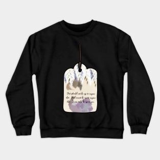 Daphne Bridgerton tea tag Crewneck Sweatshirt